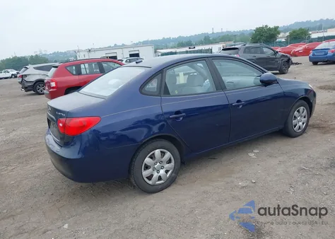 2009 Hyundai Elantra Gls from USA, damaged, VIN KMHDU46D19U636788
